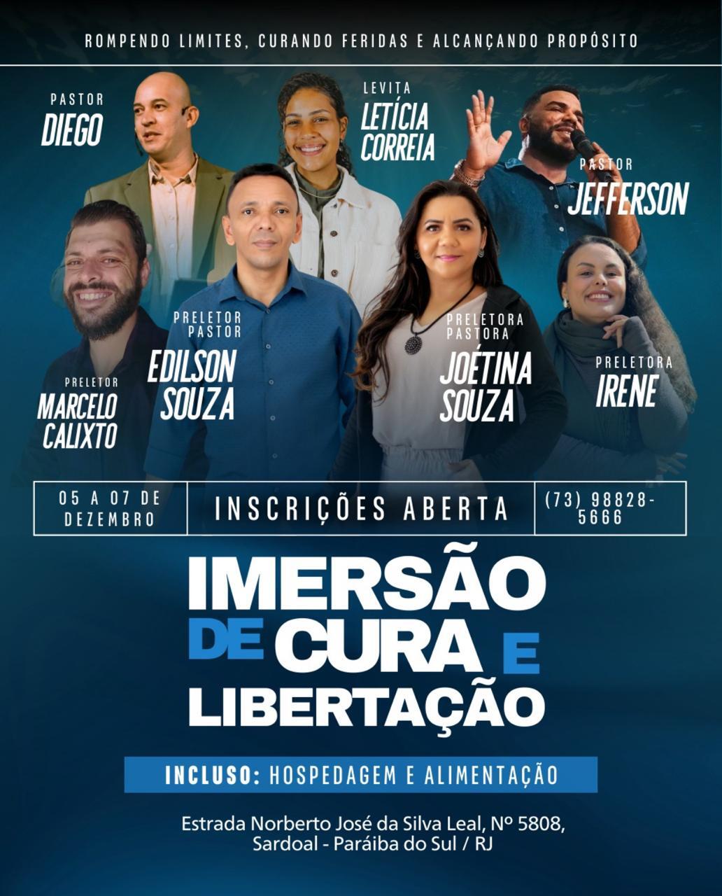 Imersão de Cura e Libertação
